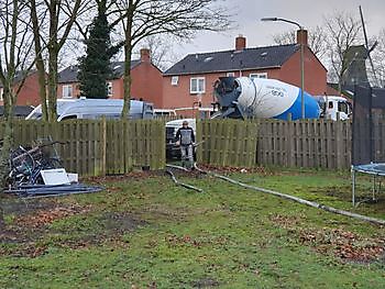 Beton storten Vriescheloo Bouwservice Noord-Oost Groningen